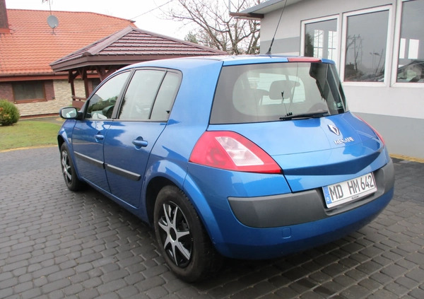 Renault Megane cena 7900 przebieg: 90603, rok produkcji 2003 z Sierpc małe 106